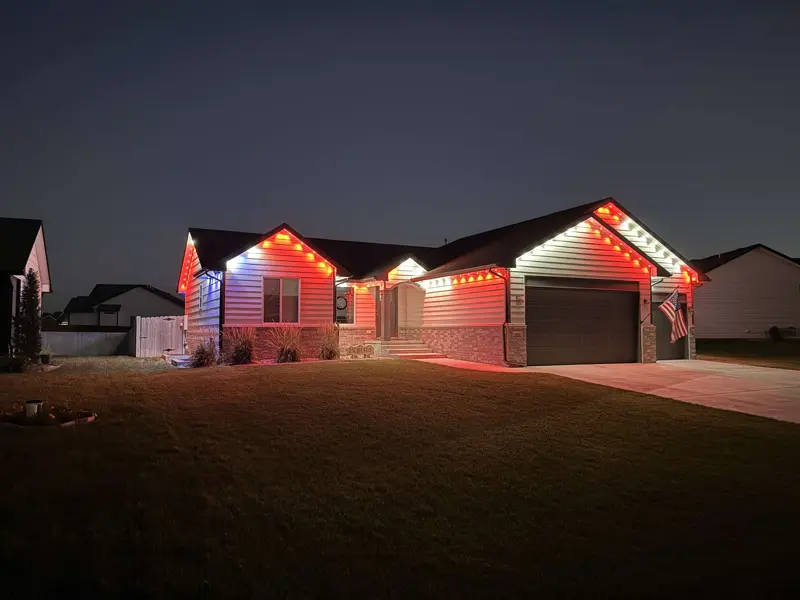 Candy cane lights